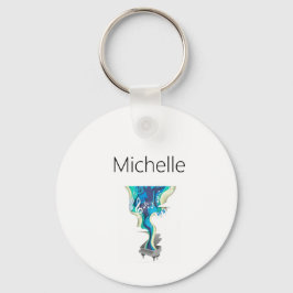 Chaveiro Bolsa tote de teclas de piano personalizadas para