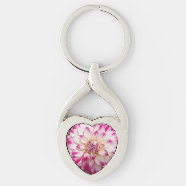Chaveiro Bolsas “Gaye Elise Beda”, “Flor Rosa” (Frente)