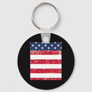 Chaveiro Bolso Dos Eua Com Bandeira Americana Para 4 De Jul