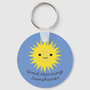 Chaveiro Bom dia Sunshine Cute Kawaii Sun