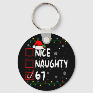 Chaveiro Bom Malvado 6 7 Meme 67 Natal Seis Sete Xmas