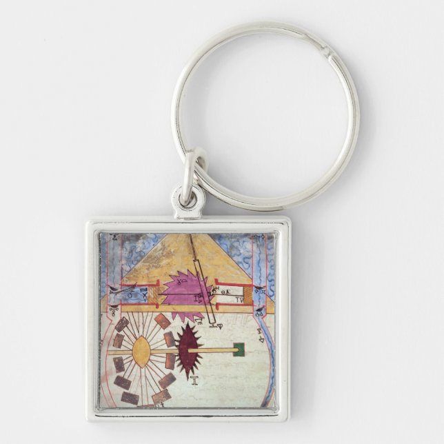 Chaveiro Bomba de água, 'do livro de conhecimento de (Frente)