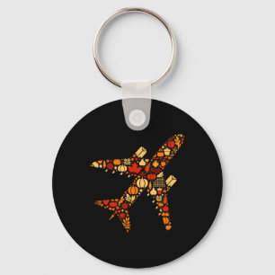 Chaveiro Bomba de Bombas do outono Avião de Ação de Graças 