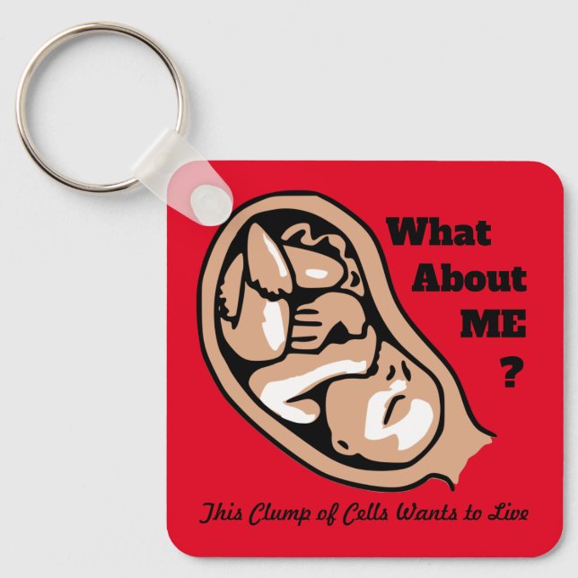 Chaveiro Bomba de Células ou PRO-LIFE Bebê (Frente)