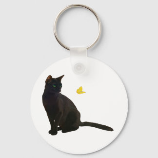 Chaveiro Bombaim Cat & Butterfly