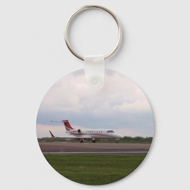 Chaveiro Bombardier Lear Jet 45XR (Frente)