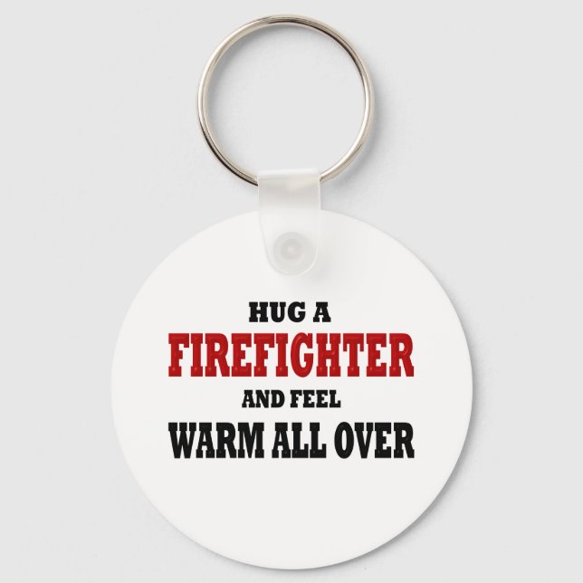 Chaveiro Bombeiro engraçado (Frente)