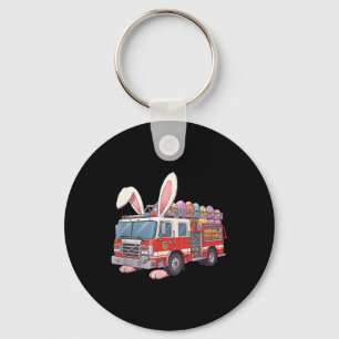 Chaveiro Bombeiros de Páscoa de Bunny Páscoa Day
