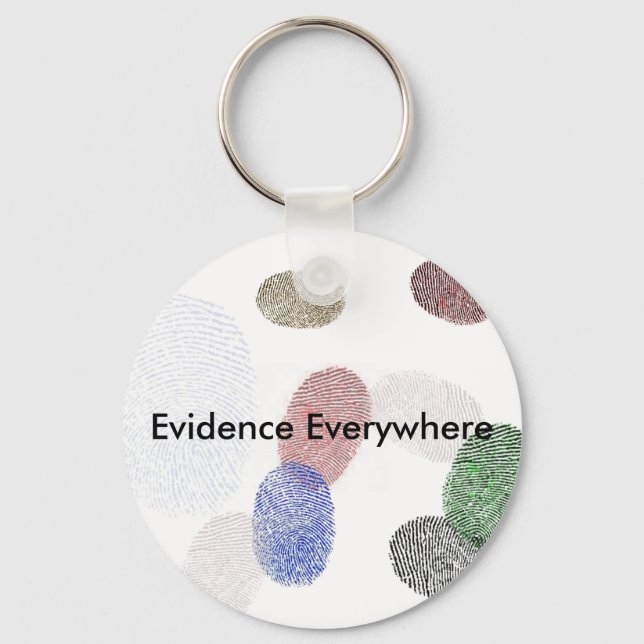 Chaveiro Bonafide Suspect 'Evidence Everywhere' Keychain (Frente)