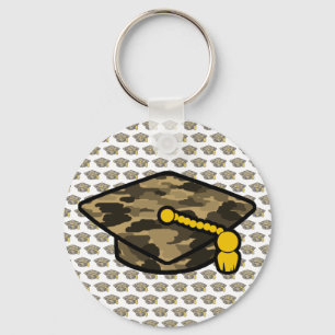 Chaveiro Boné de formatura Khaki Camo