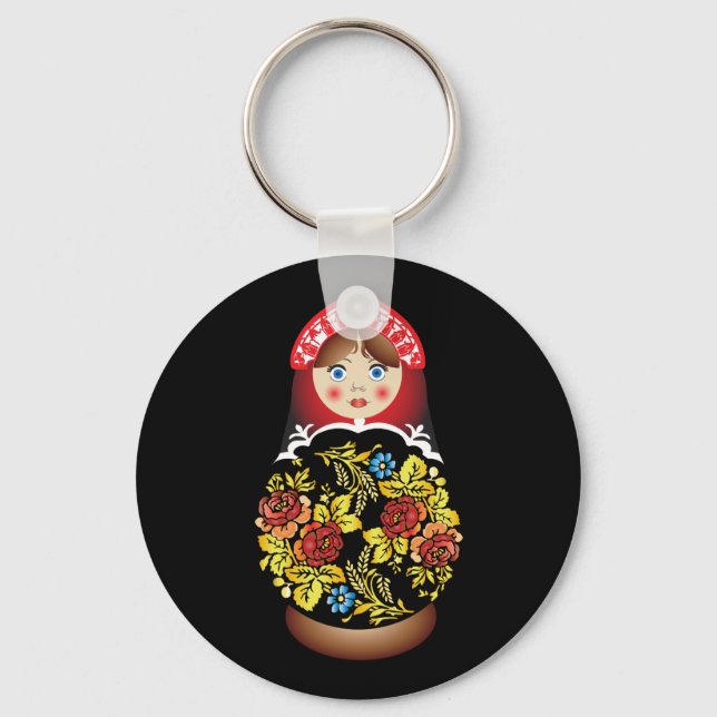 Chaveiro Boneca russa Matryoshka (Frente)