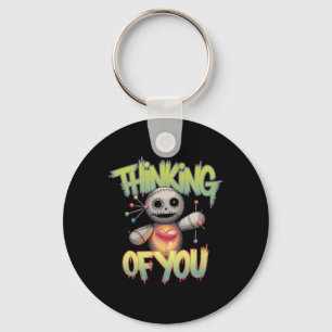 Chaveiro Boneca-Voodoo Fofa Humor Negro Amor Sarcasmo Maldi