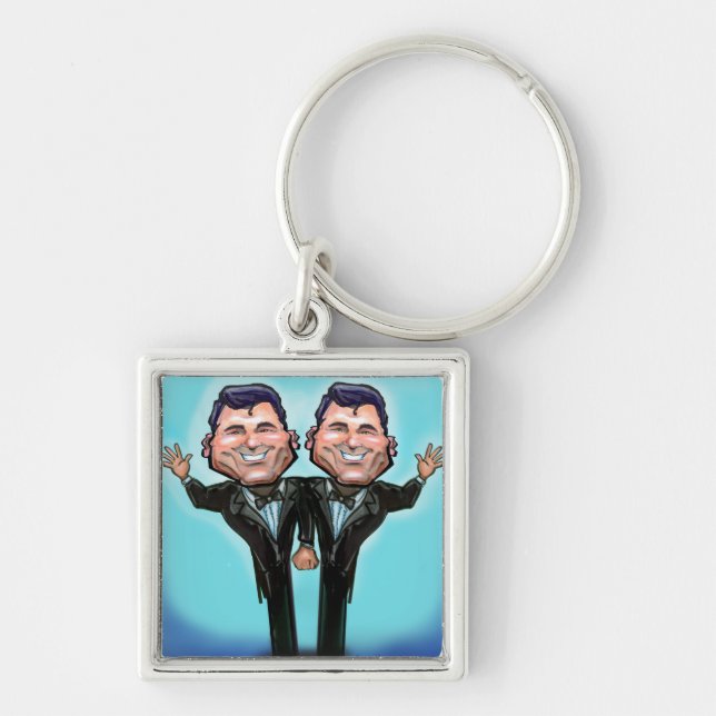 Chaveiro Bonecas de Bolo gay (Frente)