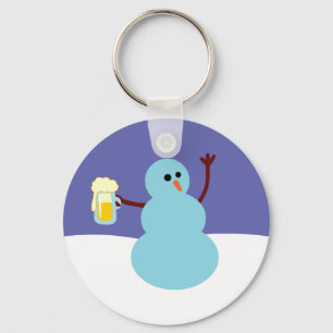 Chaveiro Bonecos de neve idos selvagens!