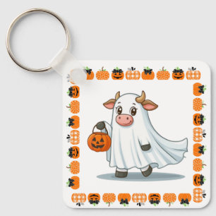 Chaveiro Bonita, branca, vaca fantasma