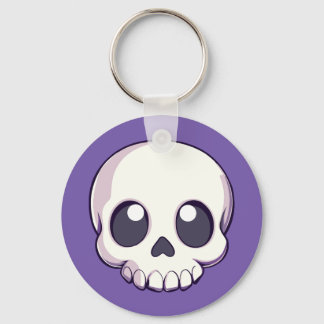 Chaveiro Bonita Cartoon Skull Halloween