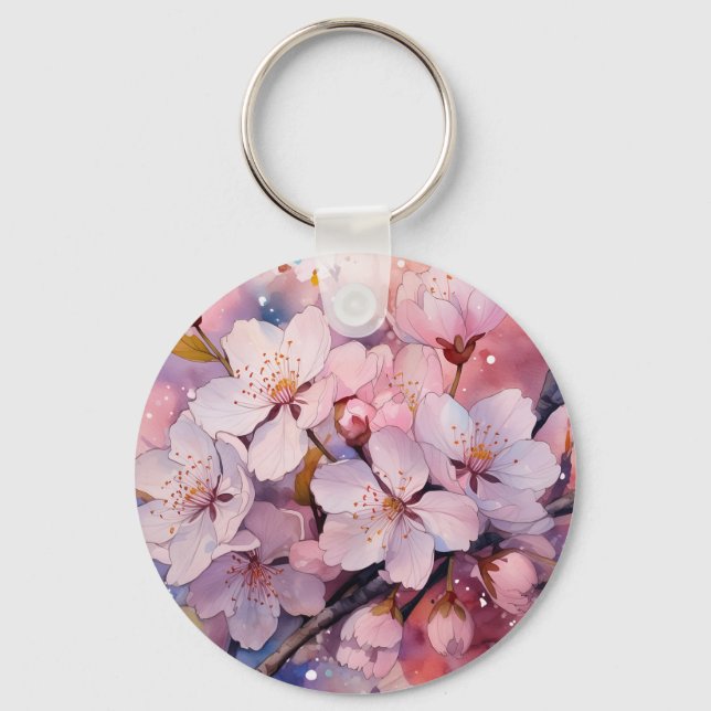 Chaveiro Bonita Flor Keyring (Frente)