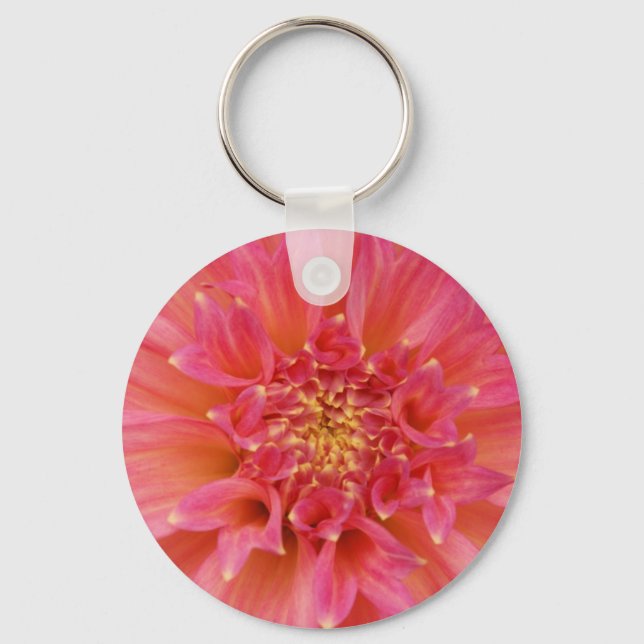 Chaveiro bonito a rosa (Frente)