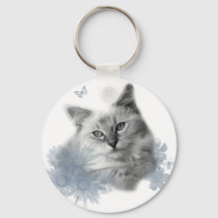 chaveiro bonito do gatinho