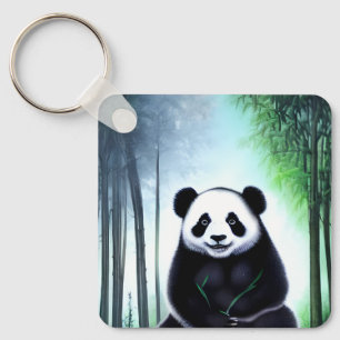 Chaveiro Bonito, Fofinho Pequeno Urso de Panda