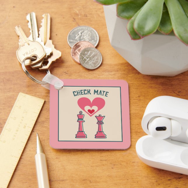 Chaveiro Bonito Presente De Namorados De Xisto Engraçado Re (Mesa)