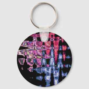 Chaveiro Bonito roxo, Cinza de Cinza e Aquarela Preta