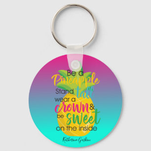 Chaveiro Bonito Seja um Abacaxi