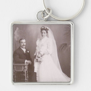 Chaveiro Bonito Vintage Antique Bride e Grades, Presente