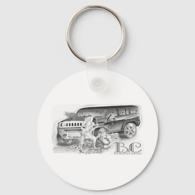 Chaveiro Bonny n Clyde (Frente)