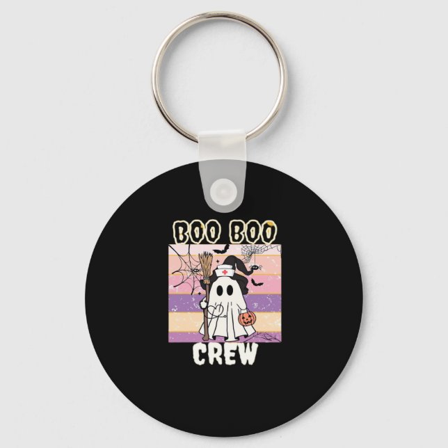 Chaveiro Boo Boo Crew Halloween Enfermeira Fantasma Essenci (Frente)