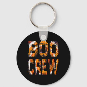Chaveiro Boo Crew Orange Tie Dye - Halloween Haunt Correspo