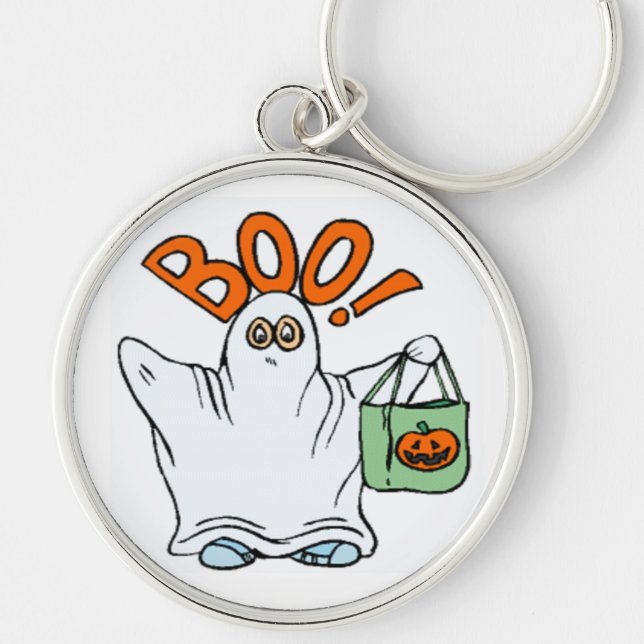 CHAVEIRO BOO! FANTASMA (Frente)