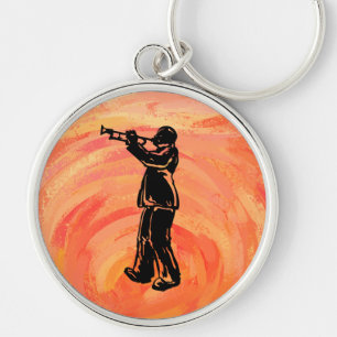 Chaveiro Boogie Nights Trumpet Orange
