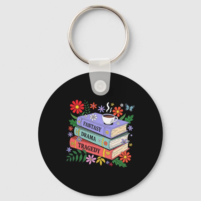 Chaveiro Book Lovers Fantasy Drama Tragedy Subtle 8647 Trum (Frente)