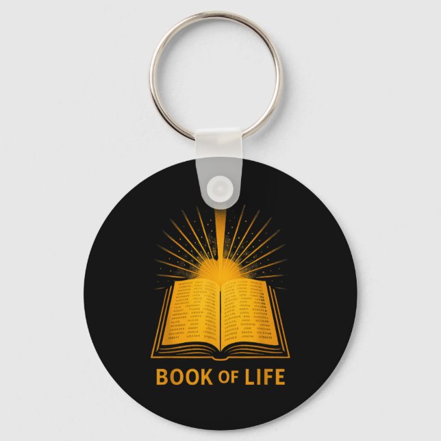 Chaveiro Book Of Life Christian Spiritual Bible Verse Inspi (Frente)