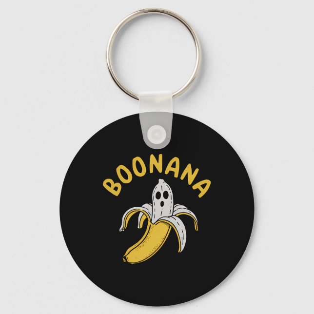 Chaveiro Boonana Funny Skeleton Dentro Banana Quirky (Frente)