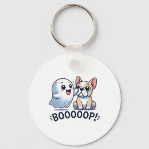 Chaveiro Boop Easy Laz do Buldogue Francês do Fantasma do D