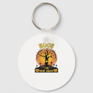 Chaveiro Boos Estou Aqui Novamente Halloween Assustador Árv