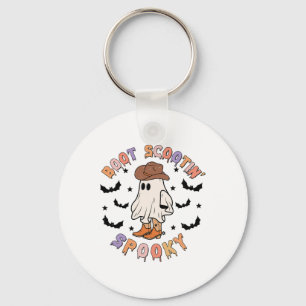 Chaveiro Boot Scoot Spookny Engraçado Western Halloween Cow