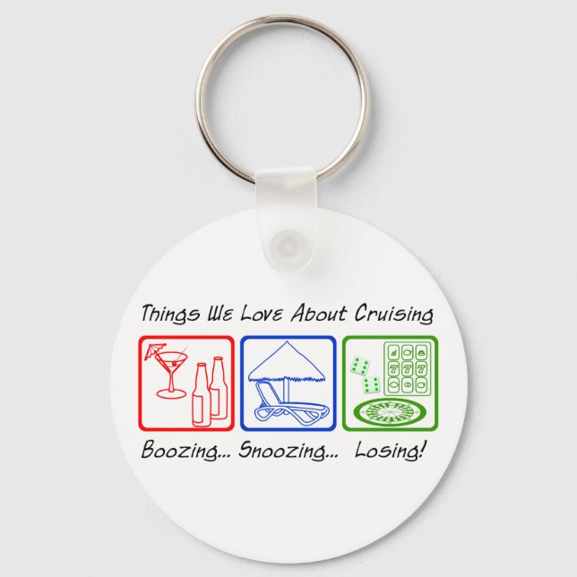Chaveiro Boozing, Snoozing.. (Frente)