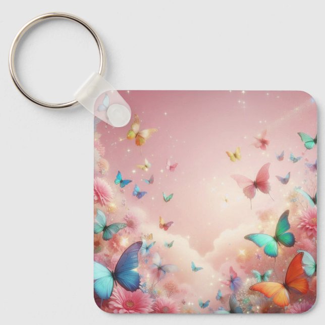 Chaveiro borboleta (Frente)