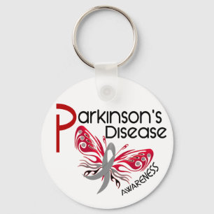 Chaveiro BORBOLETA 3,1 da doença de Parkinsons