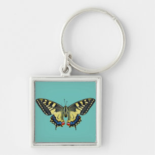 Chaveiro Borboleta amarela e preta