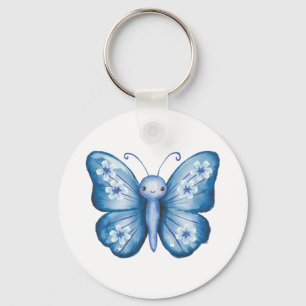 Chaveiro Borboleta Azul