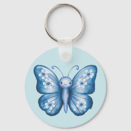 Chaveiro Borboleta Azul