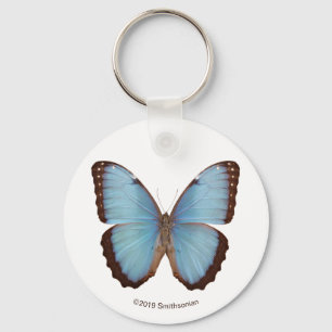 Chaveiro Borboleta Azul Morpho