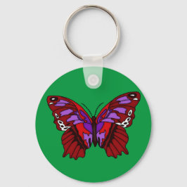 Chaveiro Borboleta colorida