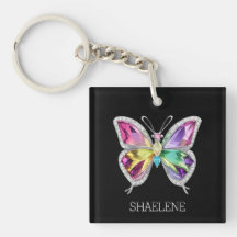 Borboleta Cristal Rainbow