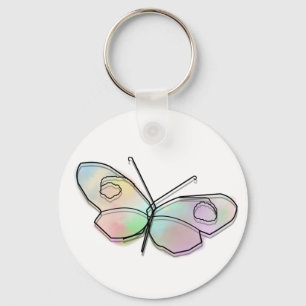 Chaveiro Borboleta de Arame