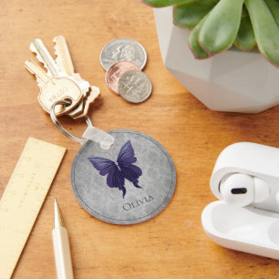 Chaveiro Borboleta-de-coleira-púrpura